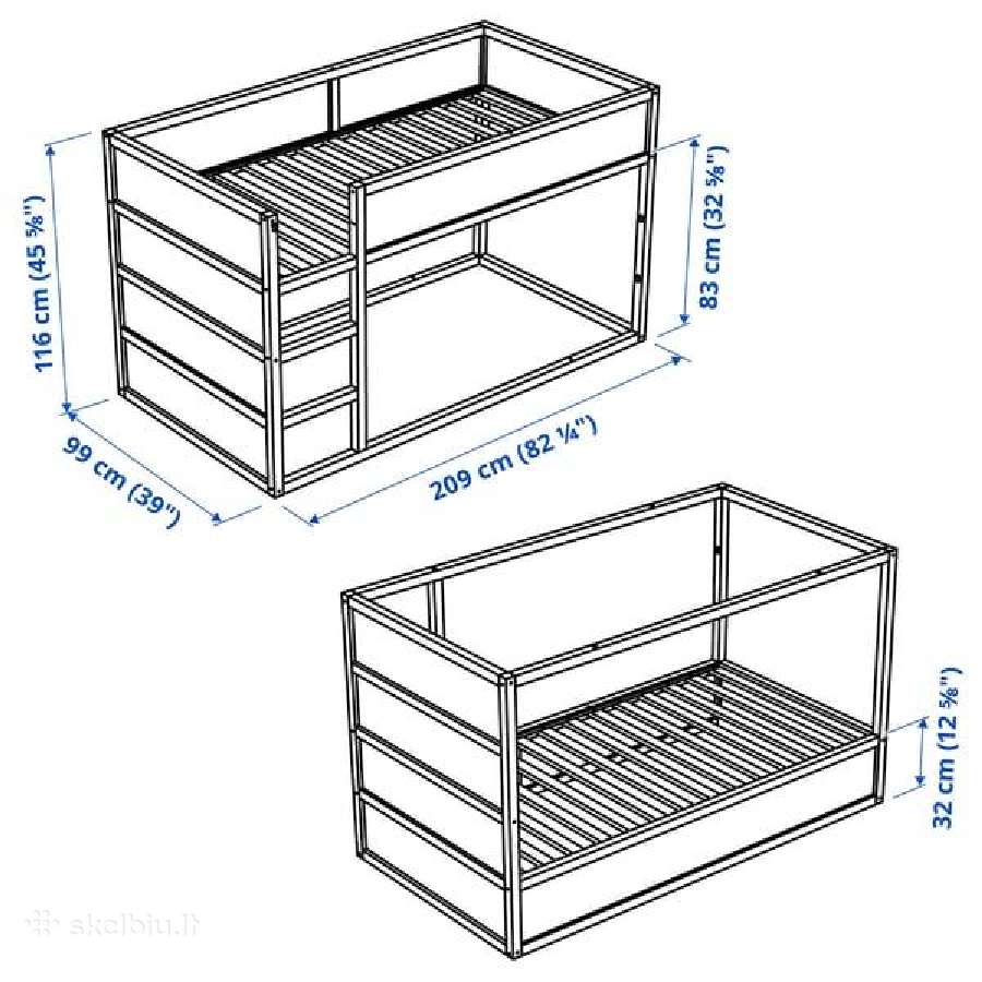 Ikea kura lova - nuotraukos Nr. 3