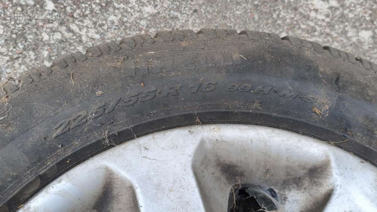 Padangos Pirelli 225/ 55 R16 4 vnt. - nuotraukos Nr. 2
