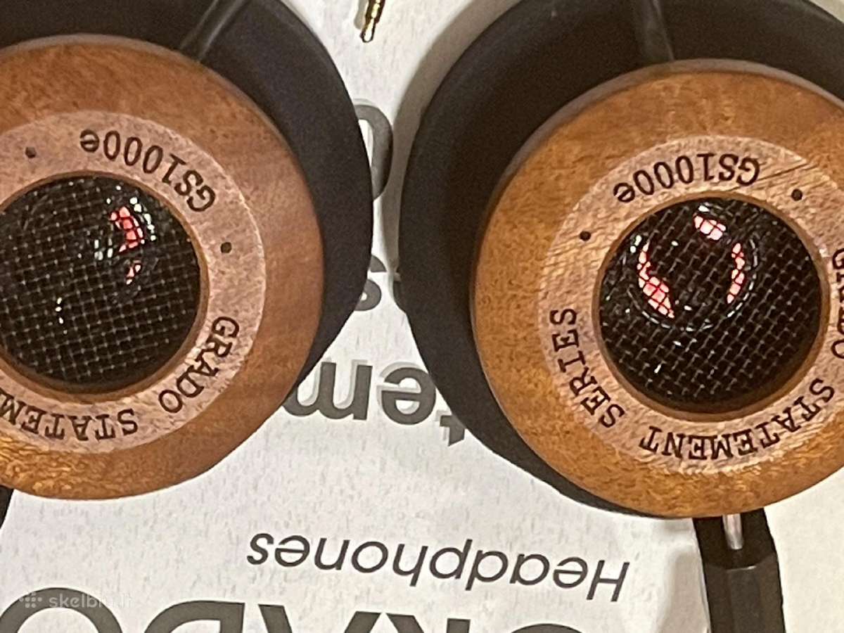 Grado Gs 1000e Statement (Usa) - nuotraukos Nr. 6