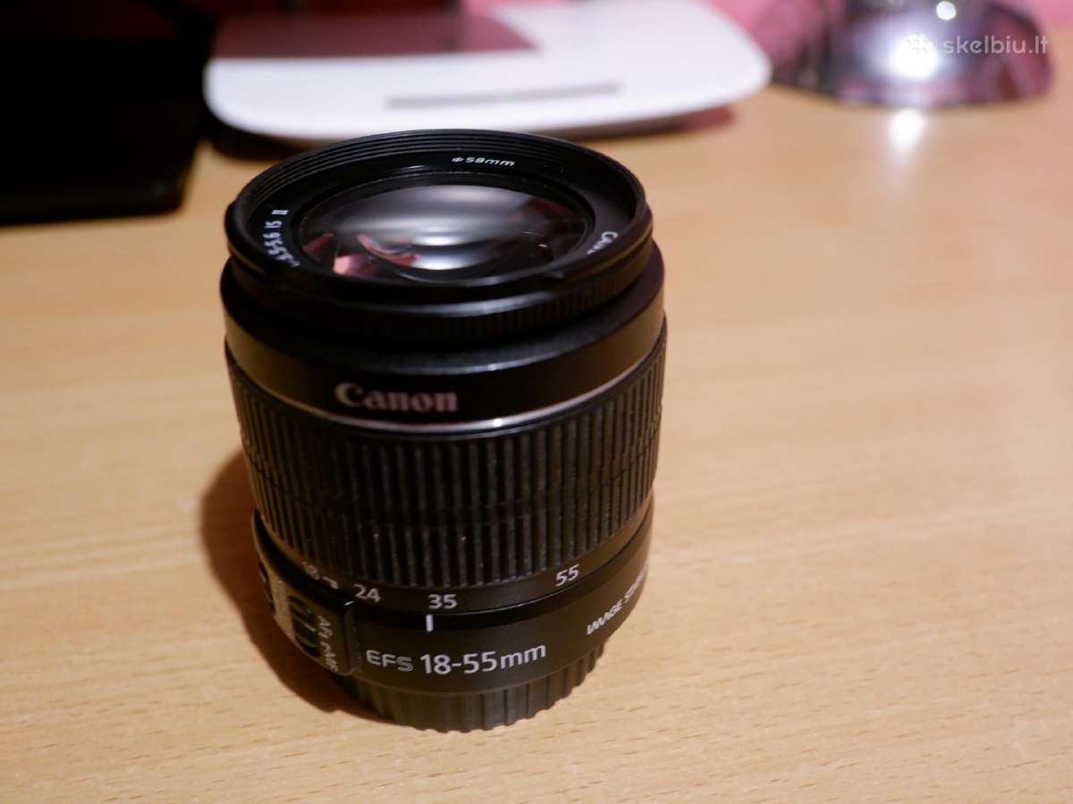 Canon 18-55mm f/3.5-5.6 Is II canon tinka. - nuotraukos Nr. 2