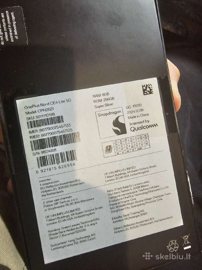 Oneplus nord ce4 lite 8/256gb - nuotraukos Nr. 7