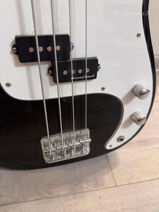 Bosinės gitaros komplektas: gitara ir stiprintuvas - nuotraukos Nr. 3
