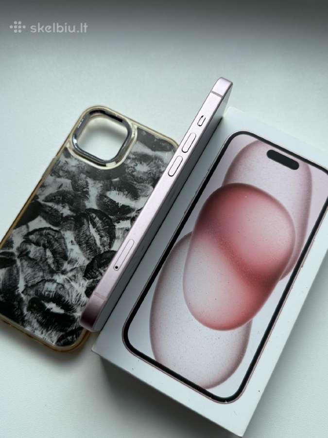 iPhone 15 256gb Pink - nuotraukos Nr. 4