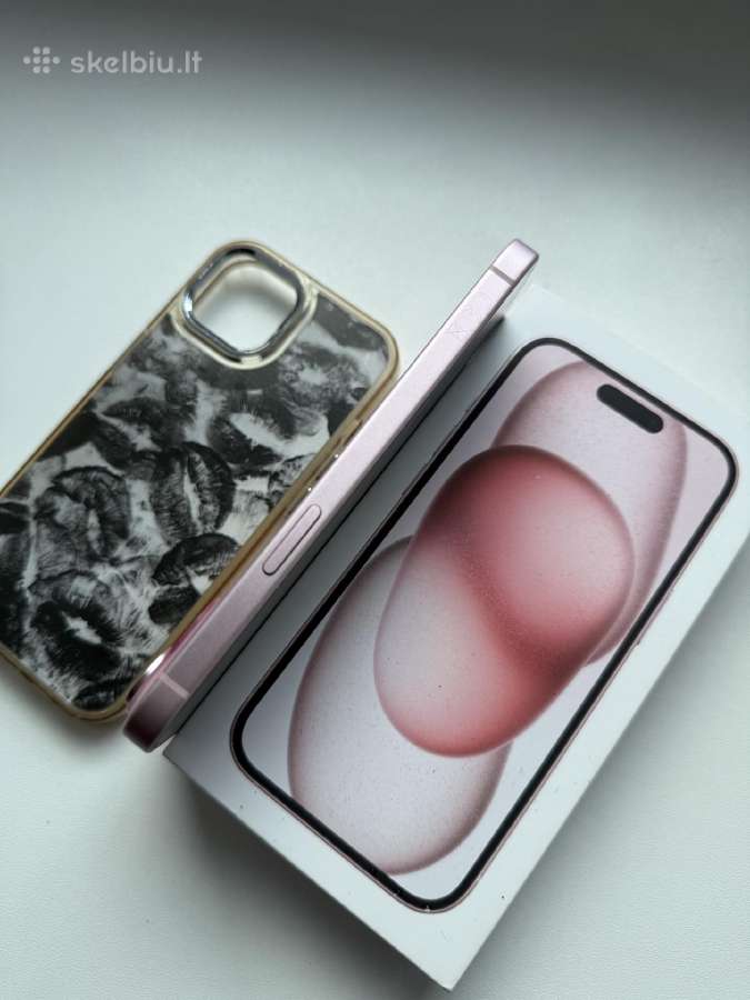 iPhone 15 256gb Pink - nuotraukos Nr. 5