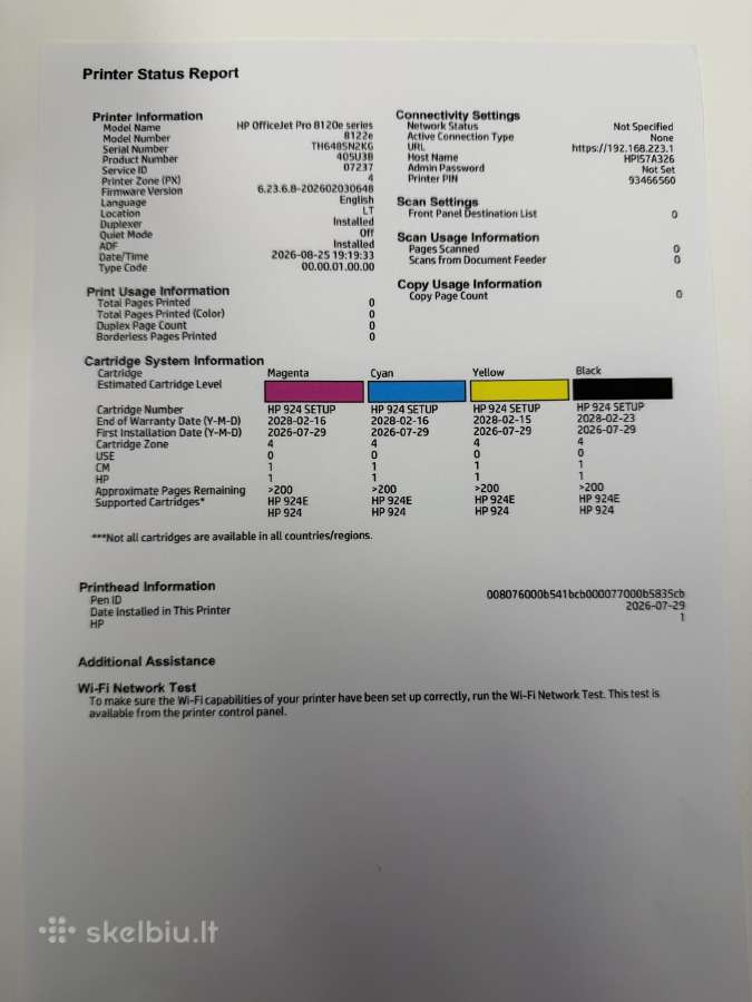 Hp Officejet Pro daugiafunkcis spausdintuvas - nuotraukos Nr. 5