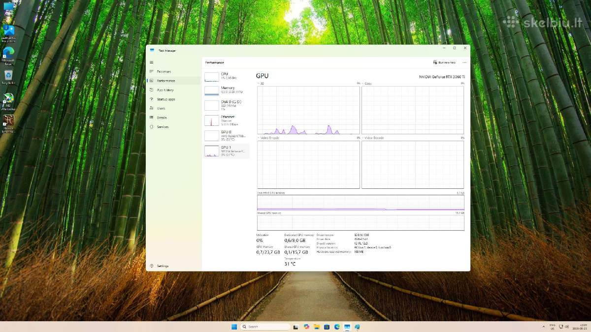 Ryzen 5600g, 3060ti, 32gb RAM, 512ssd - nuotraukos Nr. 7