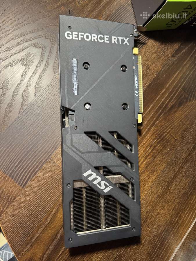 Msi Geforce Rtx 4060 Ti 8 GB, Gddr6 - nuotraukos Nr. 4