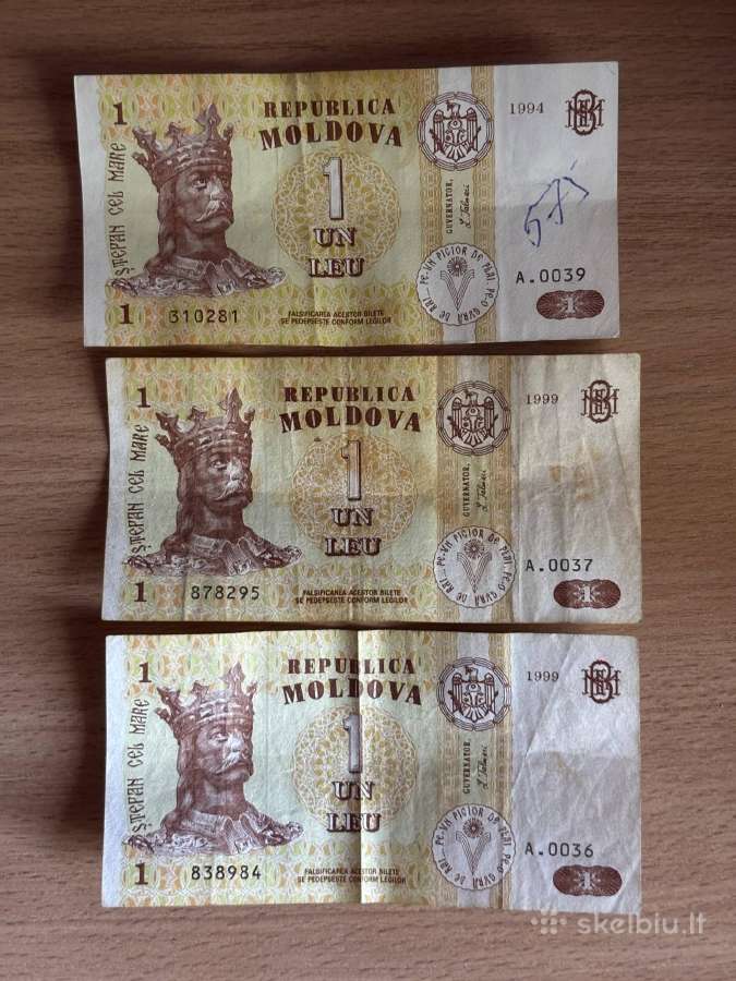 Įvairių šalių banknotai - nuotraukos Nr. 5