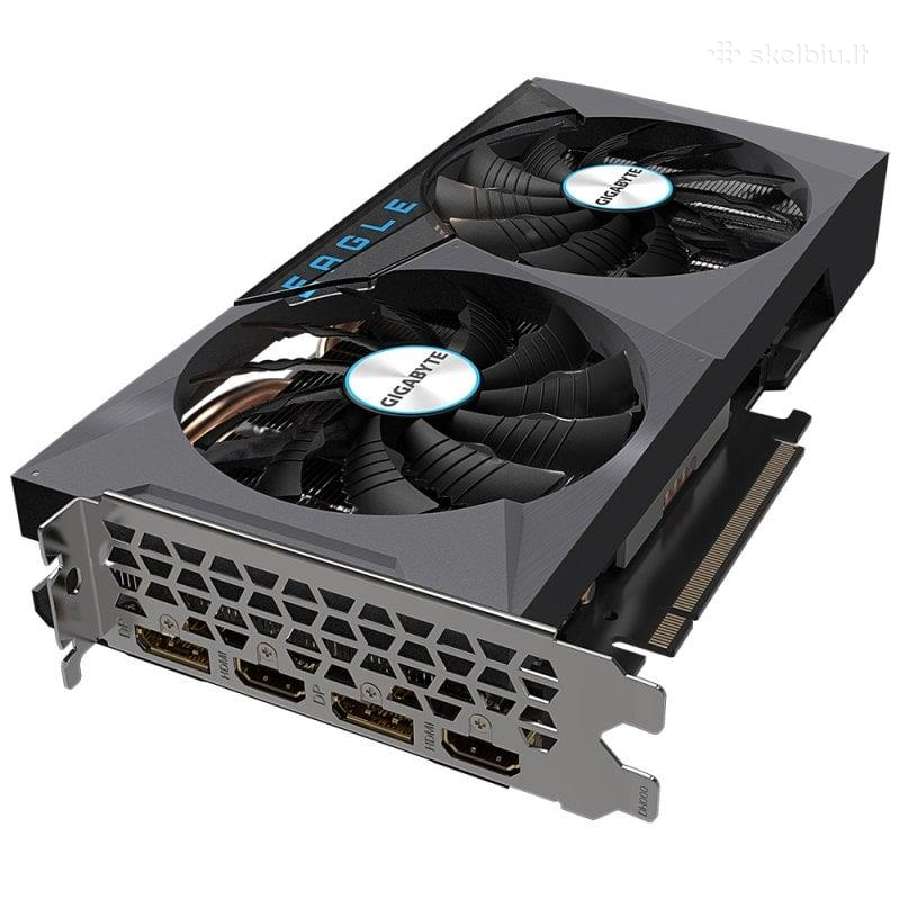 Geforce Rtx 3060 Ti Eagle Oc 8g (Rev. 2.0) Gpu - nuotraukos Nr. 4
