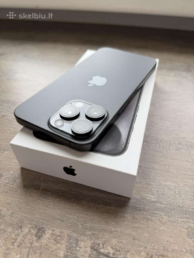 Apple iPhone 15 pro max 256gb 86%battery health - nuotraukos Nr. 2