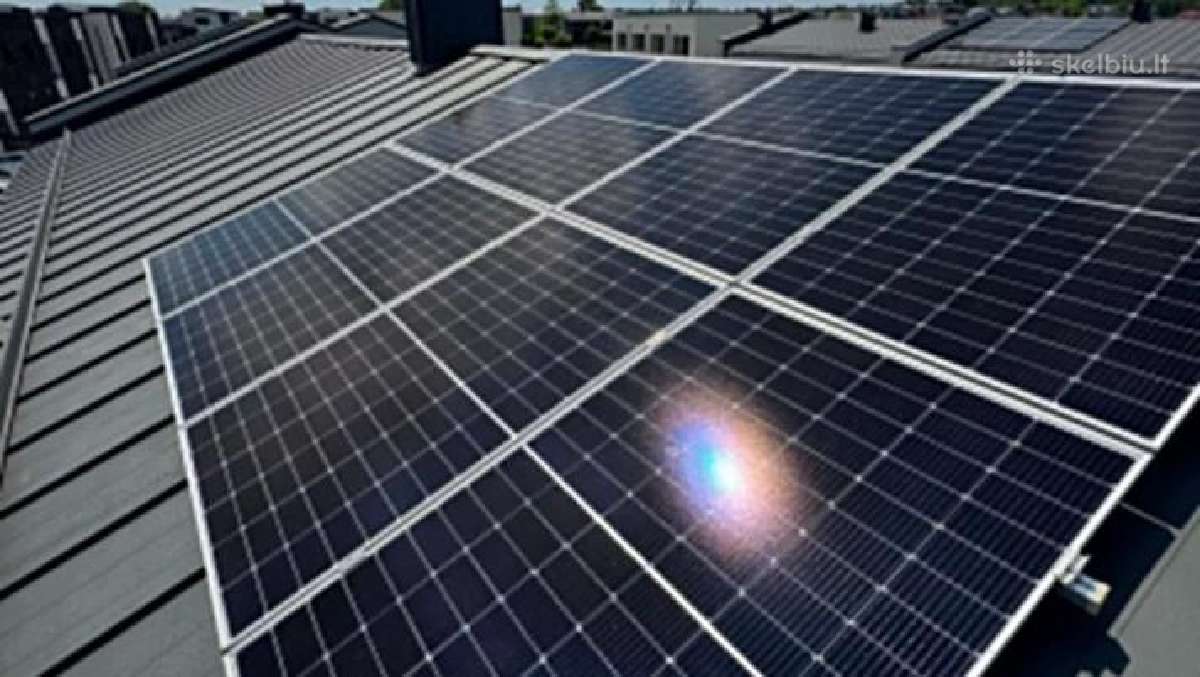 Profesionali saulės elektrinių priežiūra visoje - nuotraukos Nr. 2