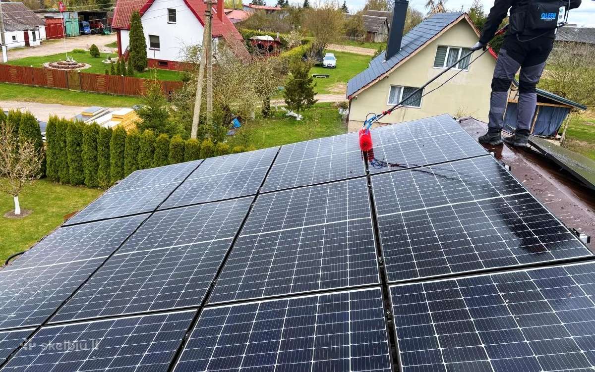 Profesionali saulės elektrinių priežiūra visoje - nuotraukos Nr. 4