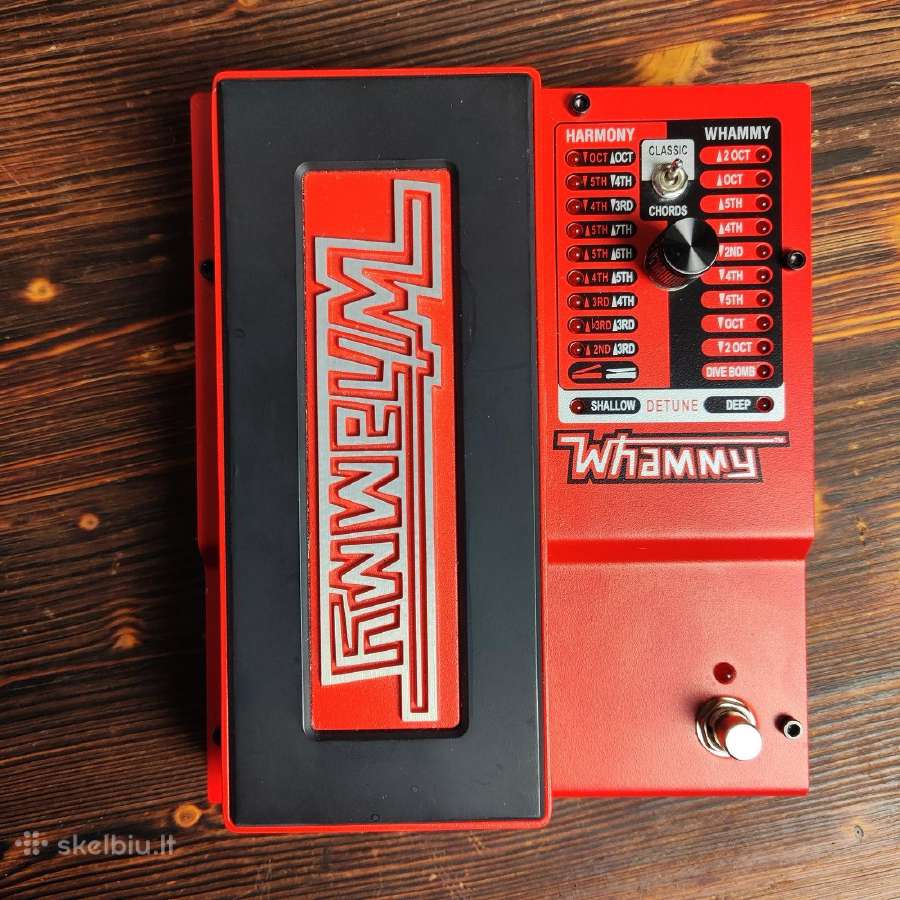 Digitech Whammy 5 pedalas gitarai - nuotraukos Nr. 2