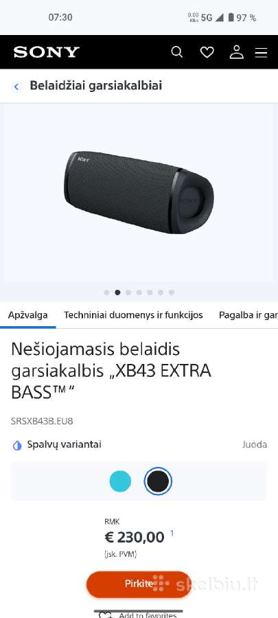 Pigiai apinauja Sony flagmanas Bluetooth kolonele - nuotraukos Nr. 2