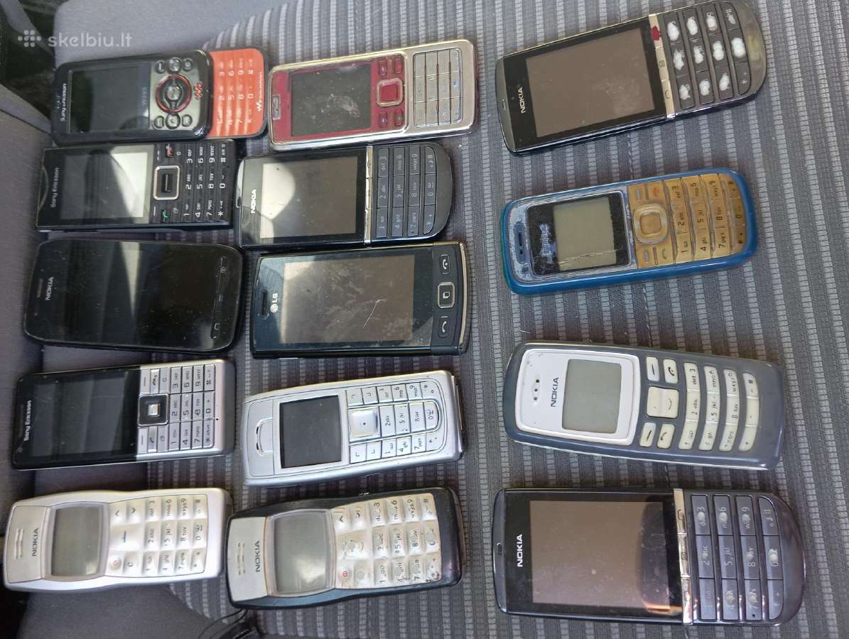 Seni telefonai - nuotraukos Nr. 2