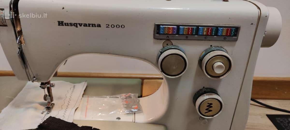 Buitinė siuvimo mašina Husqvarna su palyginimų. - nuotraukos Nr. 2