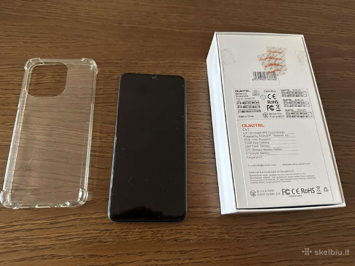 Oukitel C51 128gb 6gb RAM - nuotraukos Nr. 2