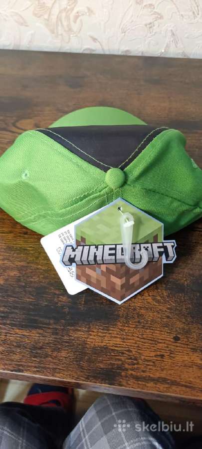 Minecraft Creeper vaikiška kepurė su snapeliu - nuotraukos Nr. 2