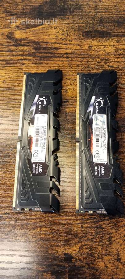 G.skill Flarex 16 GB (2x8 GB) Ddr4-3200 komplektas - nuotraukos Nr. 2