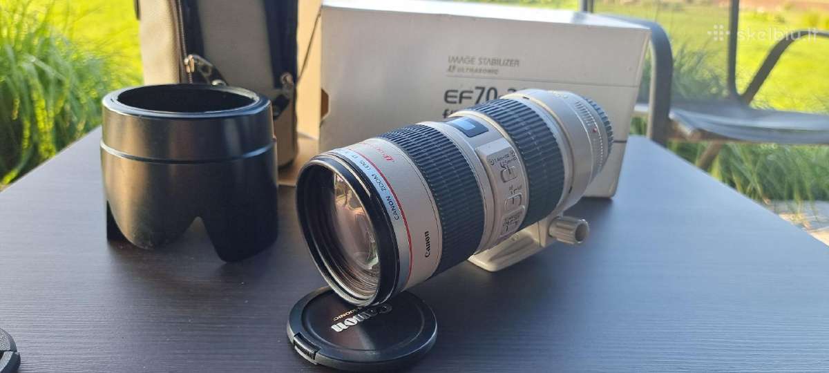 Canon 24-70/2,8l ir 70-200/2,8l Is - nuotraukos Nr. 2