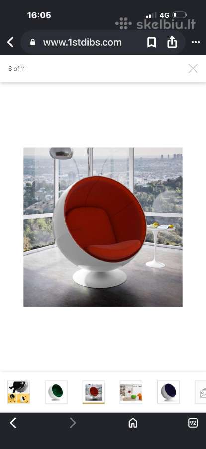 Fotelis-rutulys „Ball Chair“ - nuotraukos Nr. 12