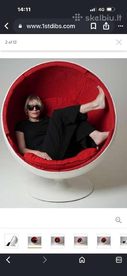 Fotelis-rutulys „Ball Chair“ - nuotraukos Nr. 14