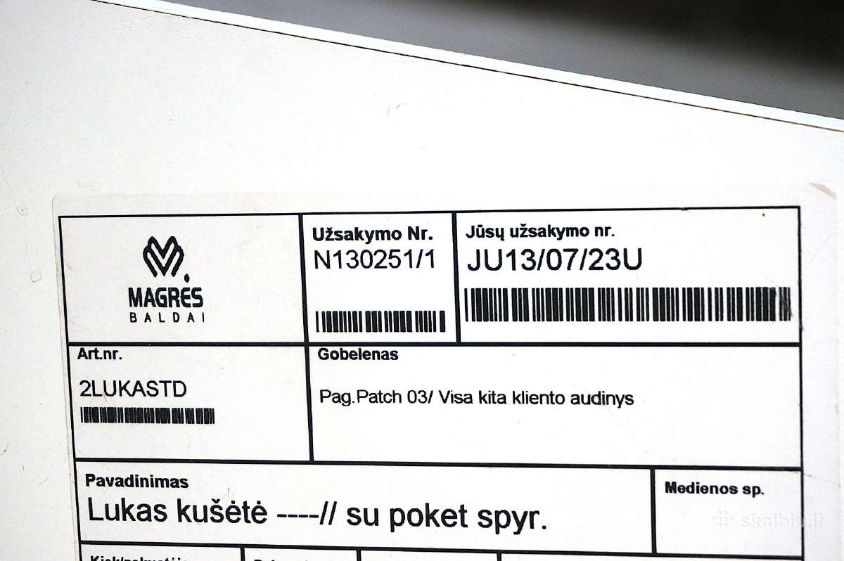 Magres-baldai sofa-lova Lukas+galimas Pristatymas - nuotraukos Nr. 7