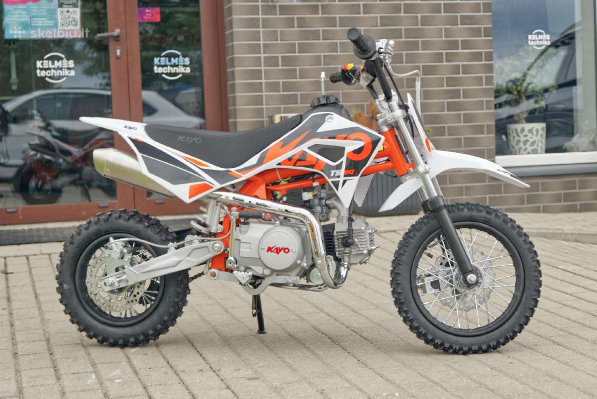 Vaikiškas krosinis motociklas Kayo Ts90 - nuotraukos Nr. 2