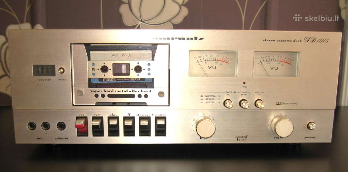Hi-fi kasetines dekos Technics. Pioneer. Marantz. - nuotraukos Nr. 6