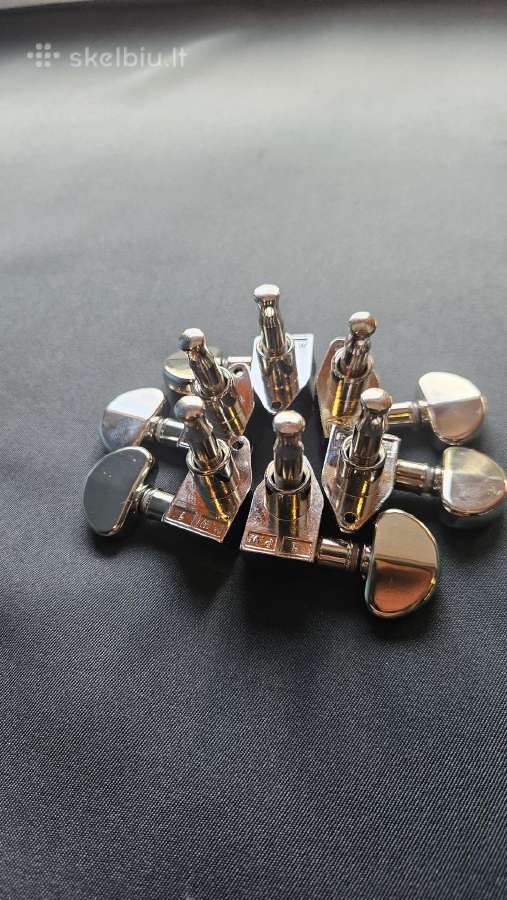 Grover Rotomatics (3l+3r, Nickel) Tuners (Gibson) - nuotraukos Nr. 3