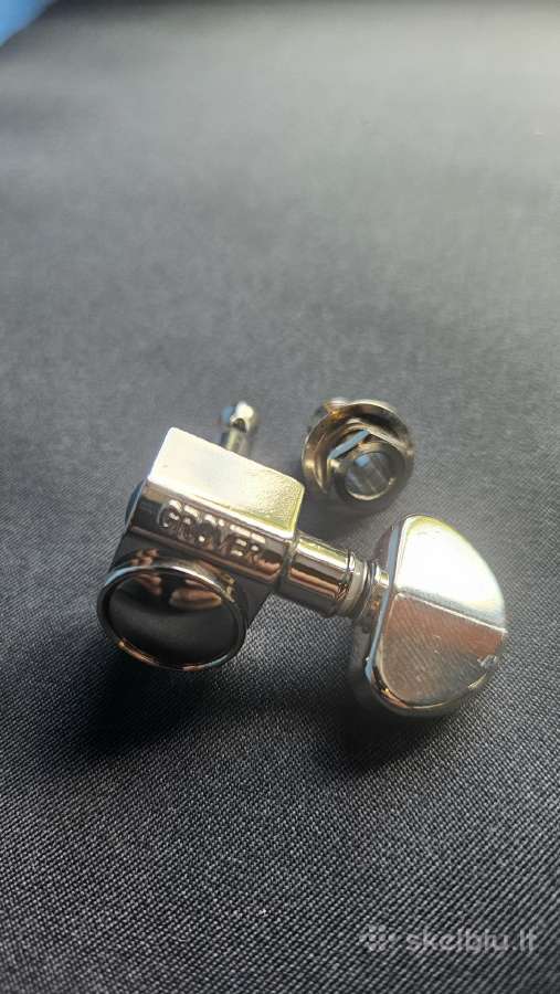 Grover Rotomatics (3l+3r, Nickel) Tuners (Gibson) - nuotraukos Nr. 6