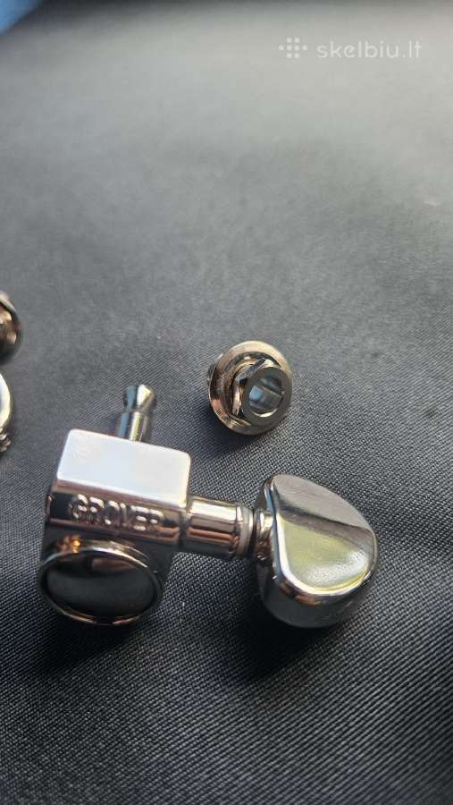 Grover Rotomatics (3l+3r, Nickel) Tuners (Gibson) - nuotraukos Nr. 7
