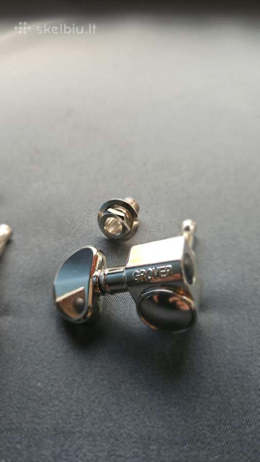 Grover Rotomatics (3l+3r, Nickel) Tuners (Gibson) - nuotraukos Nr. 10