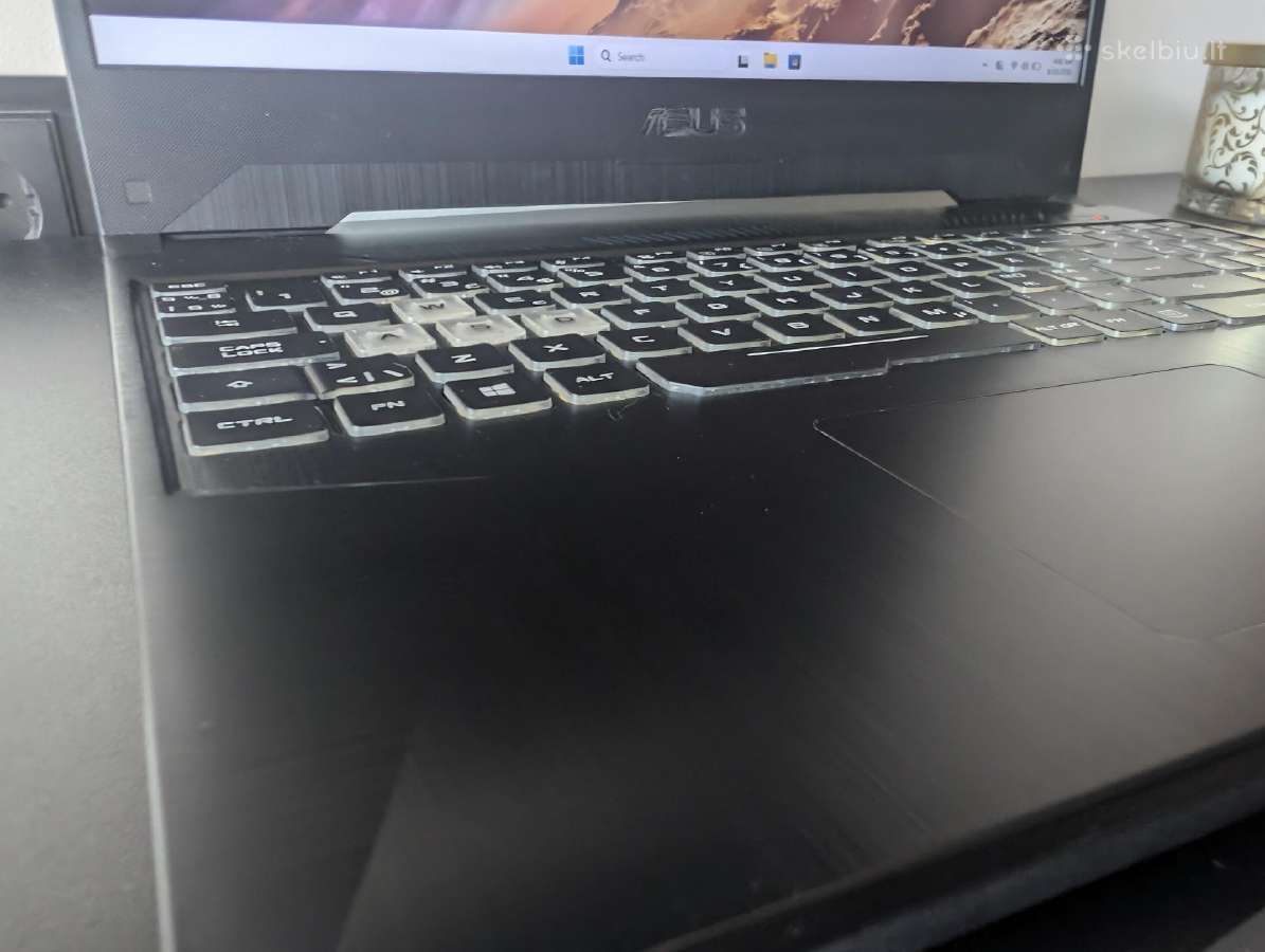 Asus Tuf Gaming Fx505dv Rtx 2060, Ryzen 7, 16gb - nuotraukos Nr. 2
