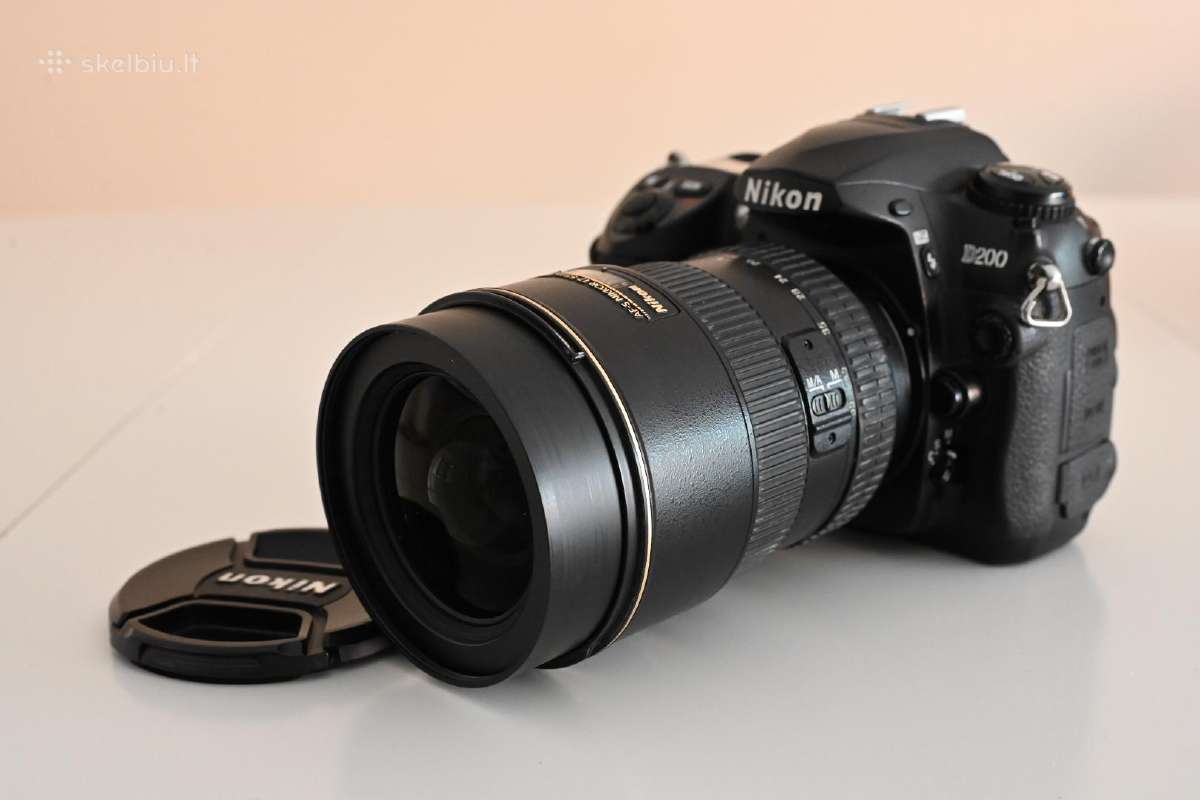 Nikon D200 Body + Nikkor 17-55mm F:2.8 Ed - nuotraukos Nr. 3