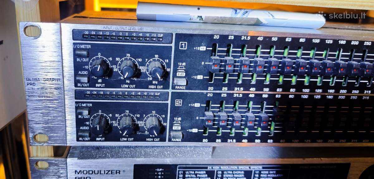 Behringer Geq3102 ekvalaizeris - nuotraukos Nr. 2