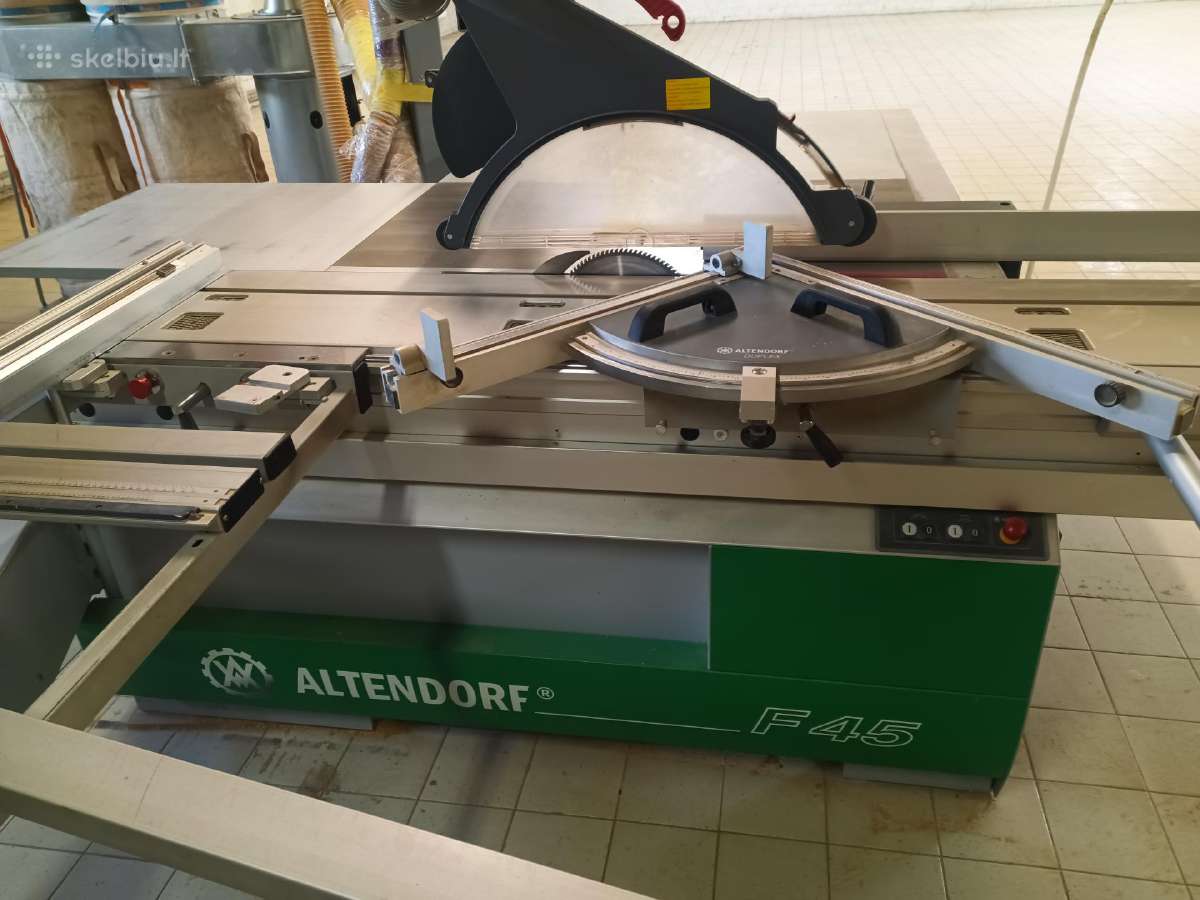 Formatinio pjovimo staklės Altendorf F 45 - nuotraukos Nr. 8