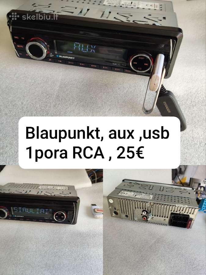 Automagnetola bluetooth, Usb, tel.laikiklis - nuotraukos Nr. 15