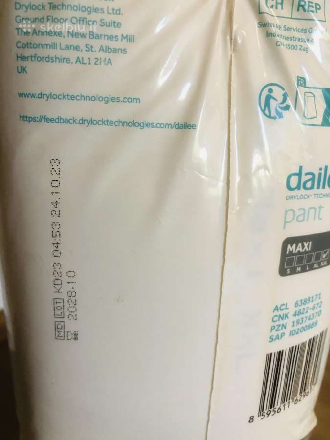Dailee Pant Premium Maxi XXL sauskelnės - nuotraukos Nr. 2