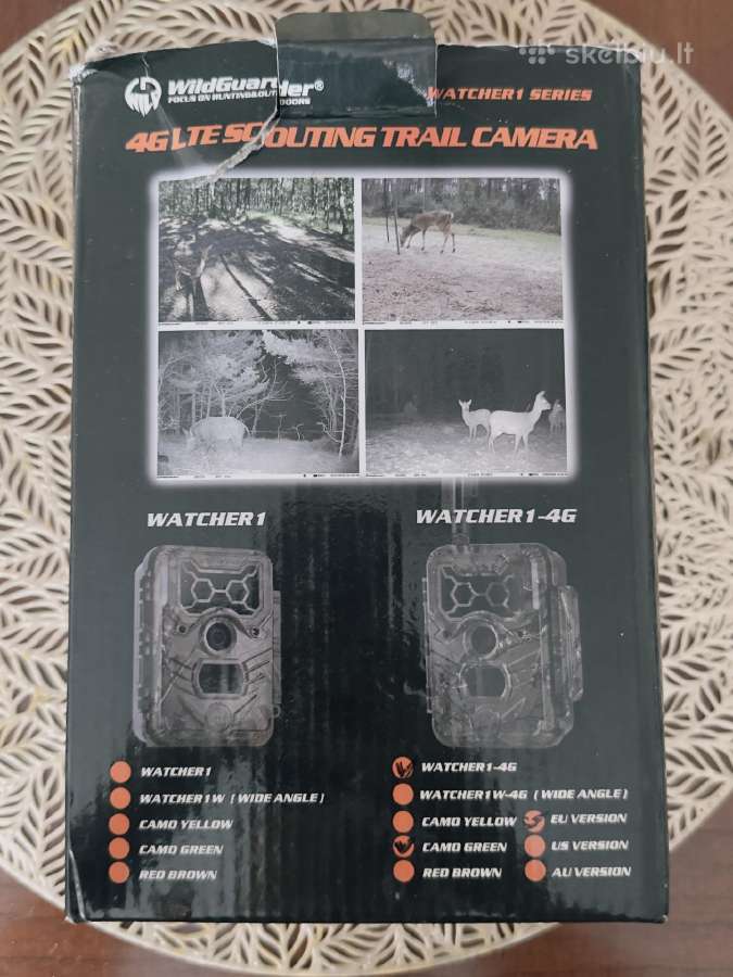 Wildguarder Watcher 1-4G 4G Lte medžioklinė kamera - nuotraukos Nr. 3