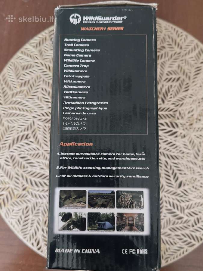 Wildguarder Watcher 1-4G 4G Lte medžioklinė kamera - nuotraukos Nr. 4