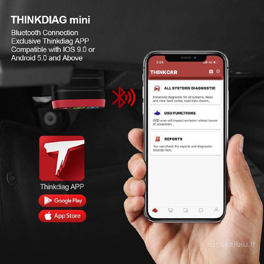 Jungtis Bt thinkdiag mini - nuotraukos Nr. 6
