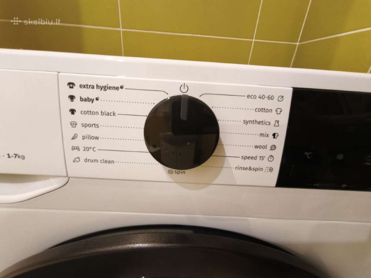Skalbimo mašina Gorenje 7 kg - nuotraukos Nr. 2