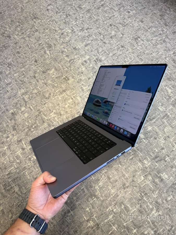 MacBook Pro 16" m1pro/16ram/512gb/97% - nuotraukos Nr. 3