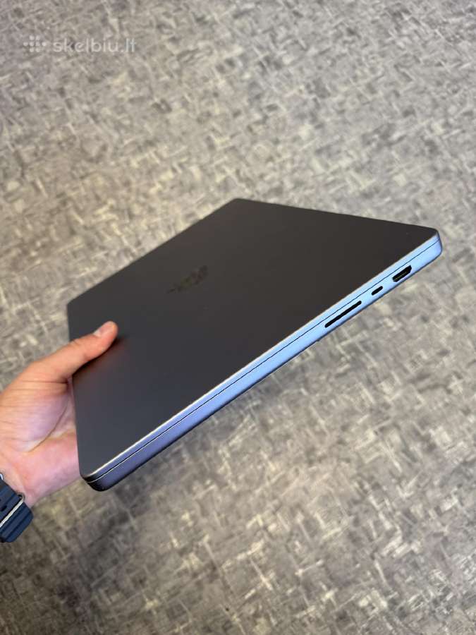 MacBook Pro 16" m1pro/16ram/512gb/97% - nuotraukos Nr. 6