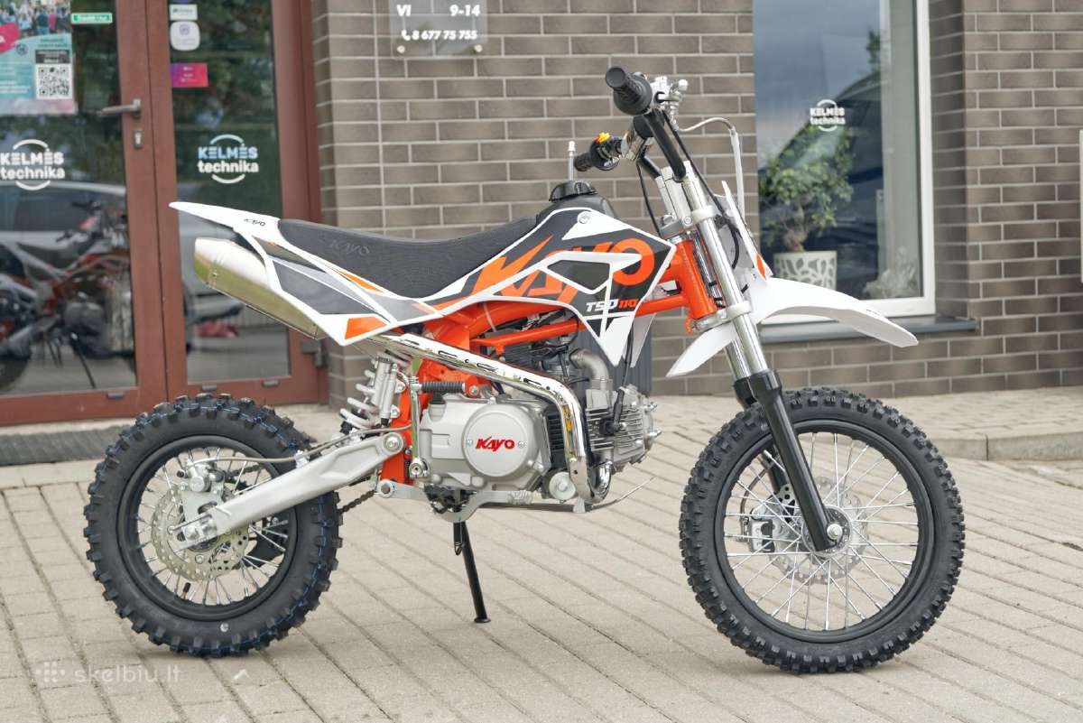 Vaikiškas krosinis motociklas Kayo Tsd110 - nuotraukos Nr. 2