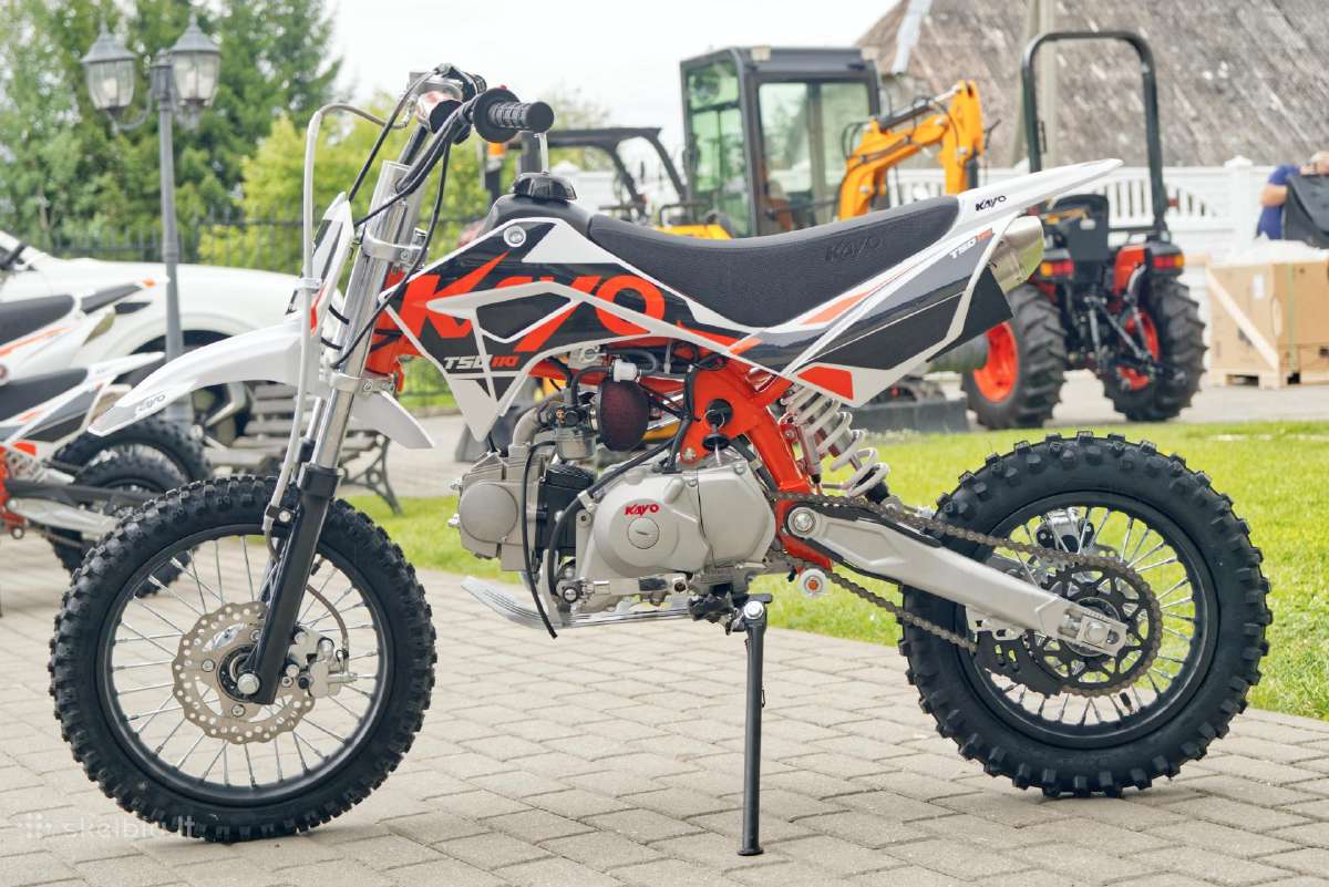 Vaikiškas krosinis motociklas Kayo Tsd110 - nuotraukos Nr. 5