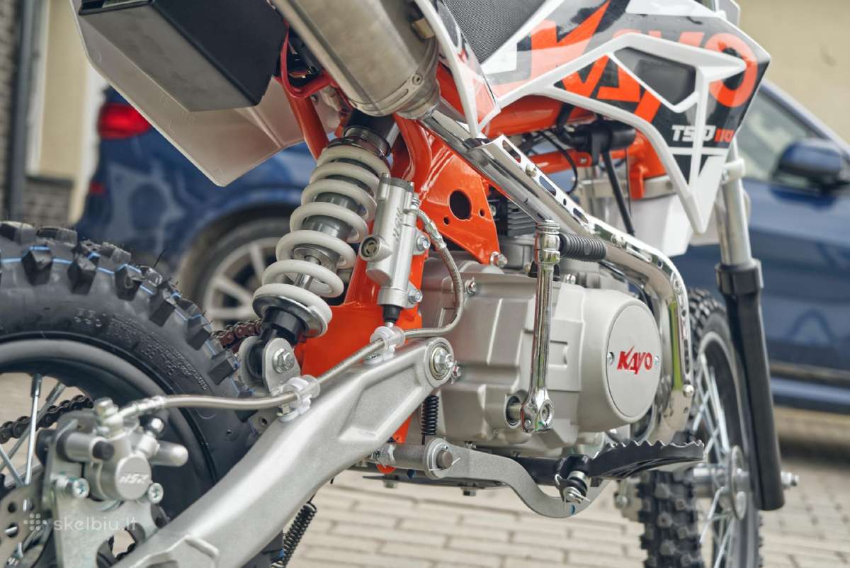 Vaikiškas krosinis motociklas Kayo Tsd110 - nuotraukos Nr. 12