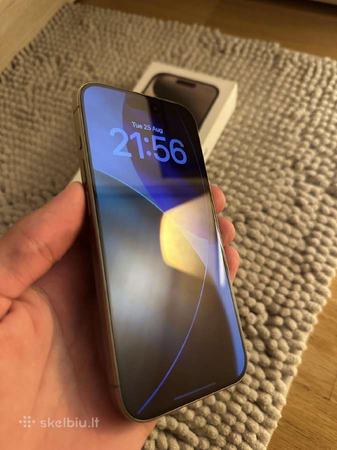 iPhone 15 Pro 128gb - nuotraukos Nr. 2