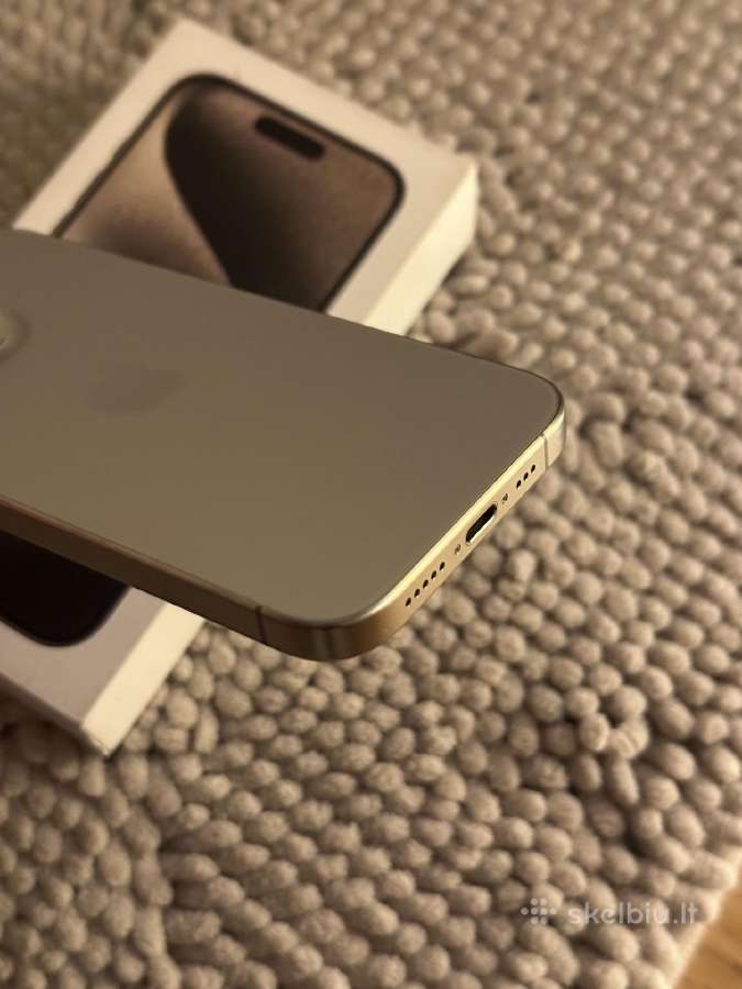 iPhone 15 Pro 128gb - nuotraukos Nr. 3